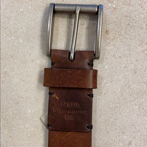 Genuine Leather Fossil Belt